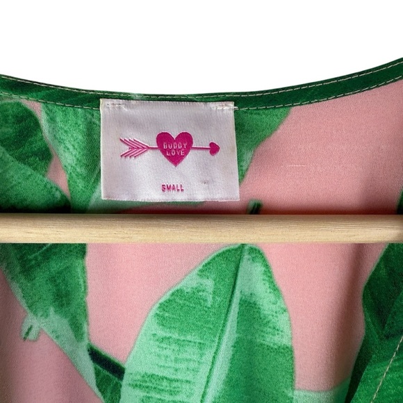 Buddy Love Palm Print Maxi Dress Small - Picture 9 of 9